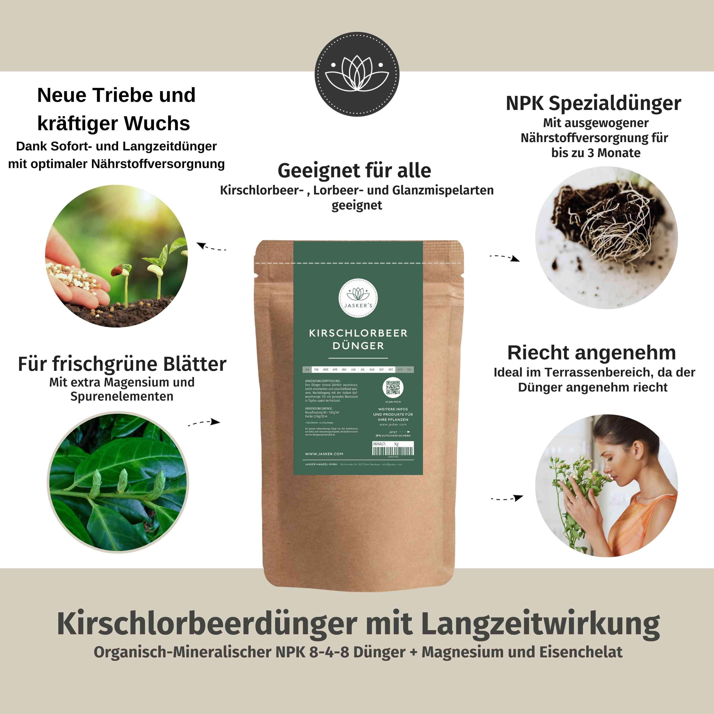 Kirschlorbeerdünger - Für alle Kirschlorbeer-Arten