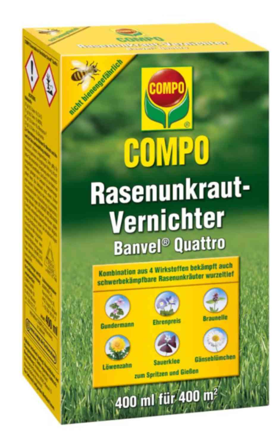 COMPO Rasenunkraut-Vernichter Banvel® Quattro 150ml