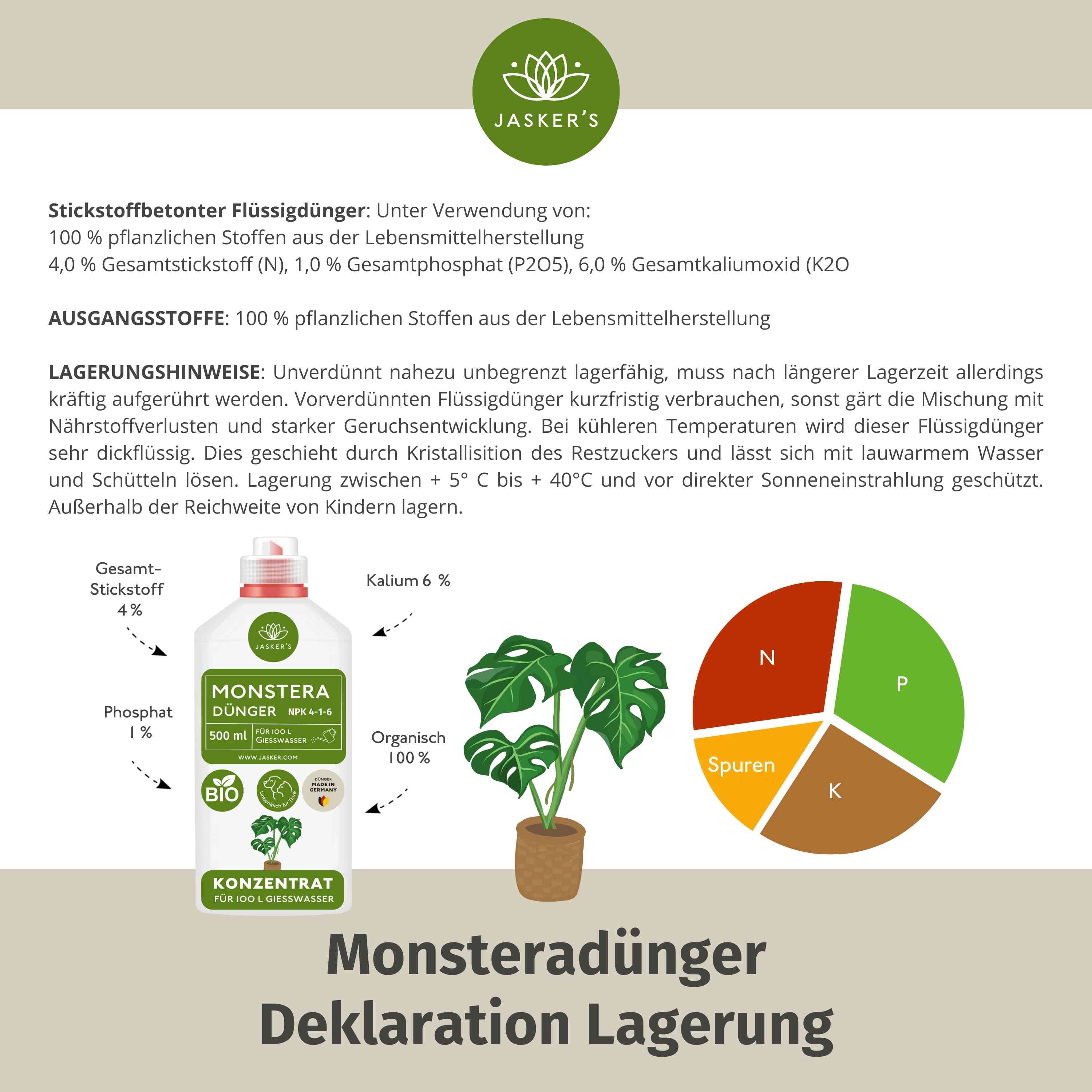 Monstera Dünger 500 ml