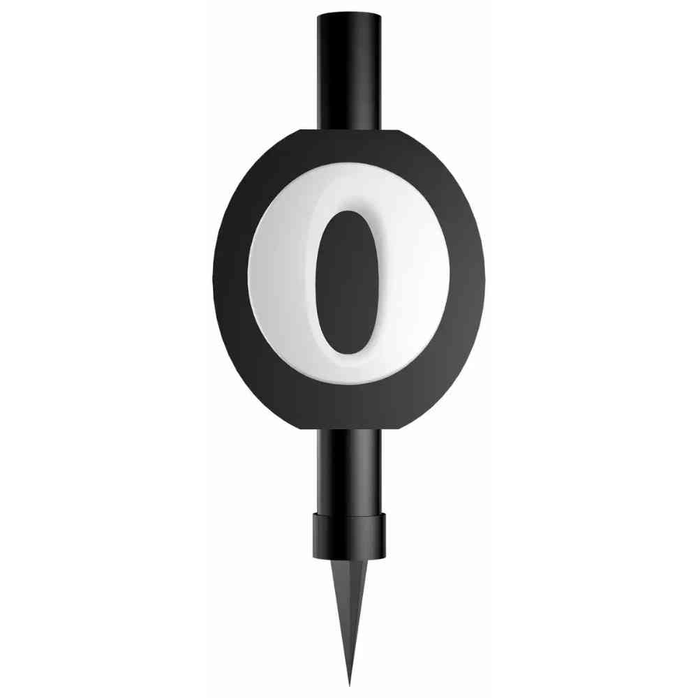 amscan Fontäne Zahl 0