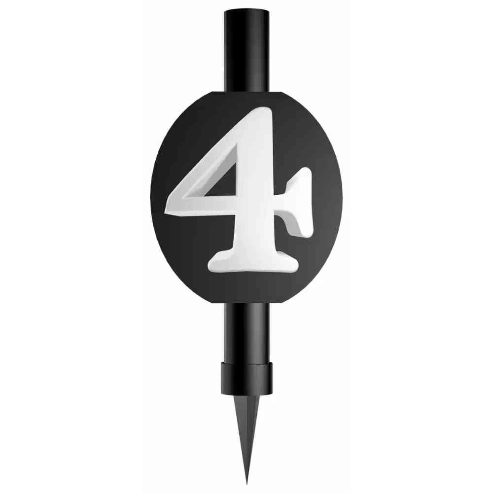 amscan Fontäne Zahl 4