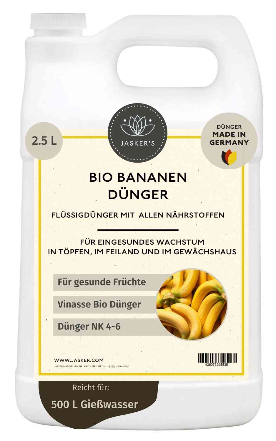 Bio Bananendünger flüssig 2.5 L