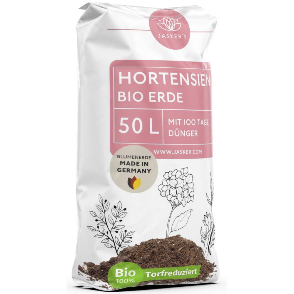 Bio Hortensienerde 50L Rot/Weiß