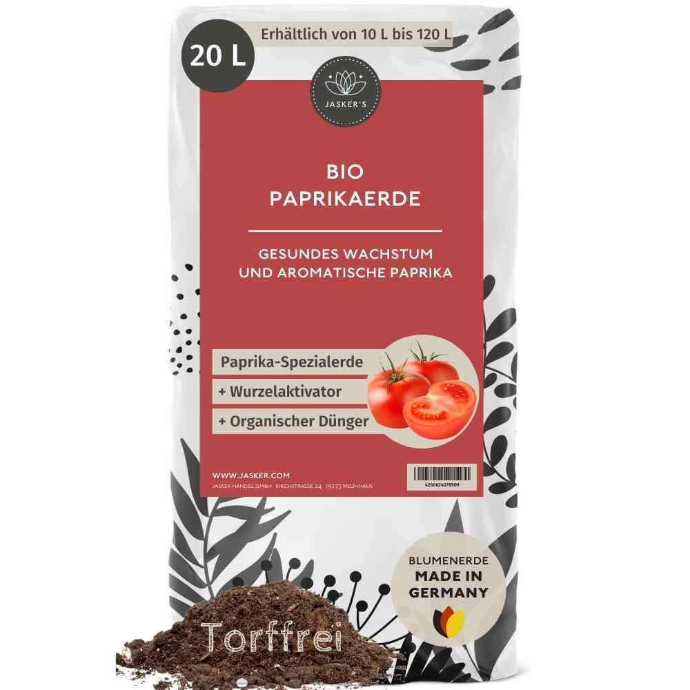 Paprikaerde 20L Bio