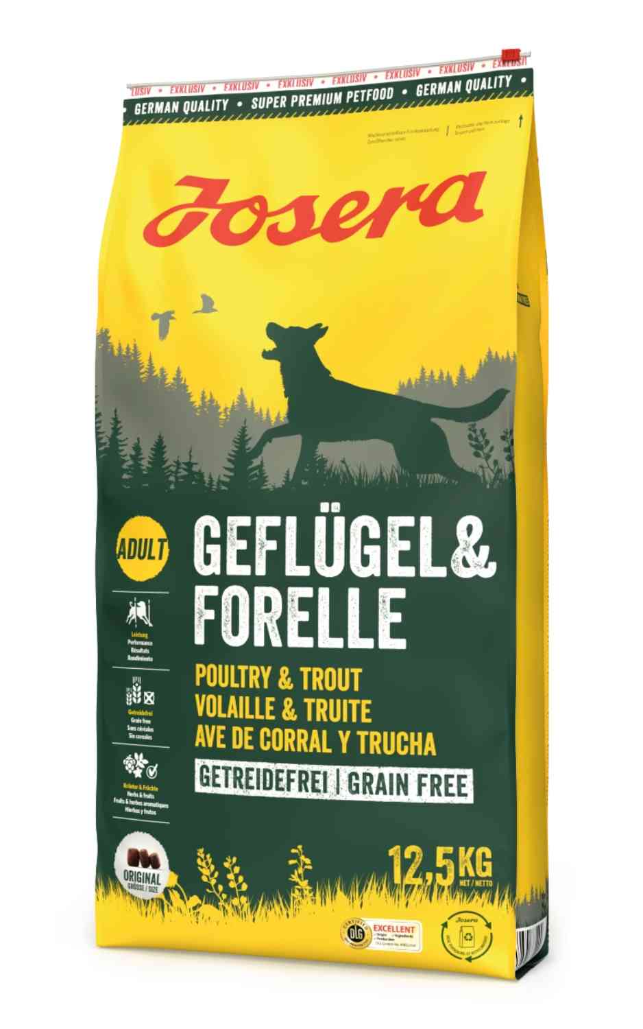 Josera Geflügel & Forelle 12.5kg