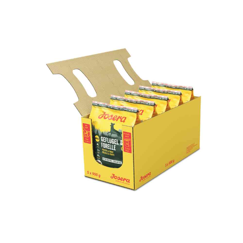 Josera Geflügel & Forelle 5x900g