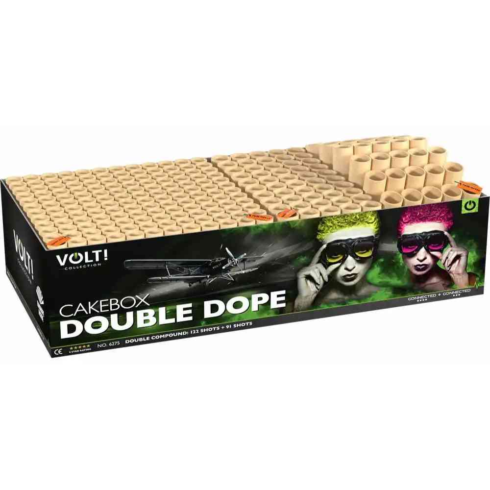 LESLI Verbundbatterie Double Dope 213 Schuss Kat.F2