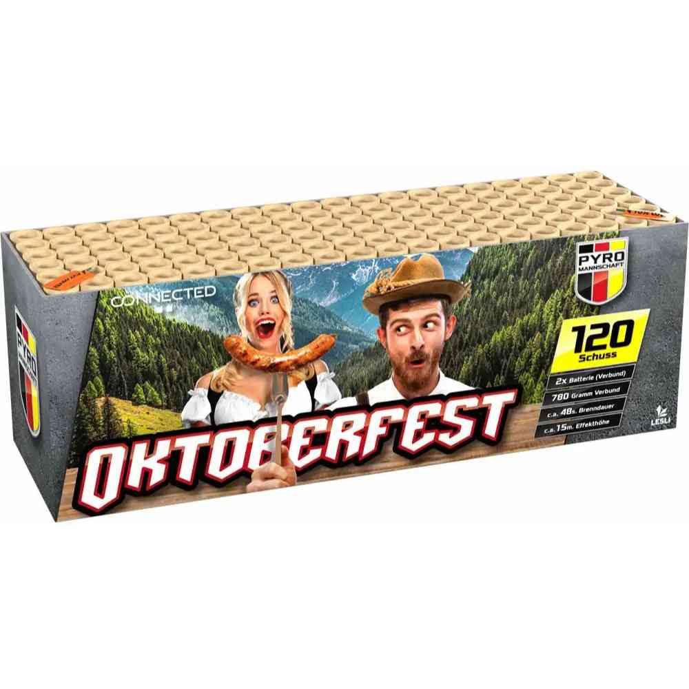 LESLI Verbundbatterie Oktoberfest 120 Schuss Kat.F2