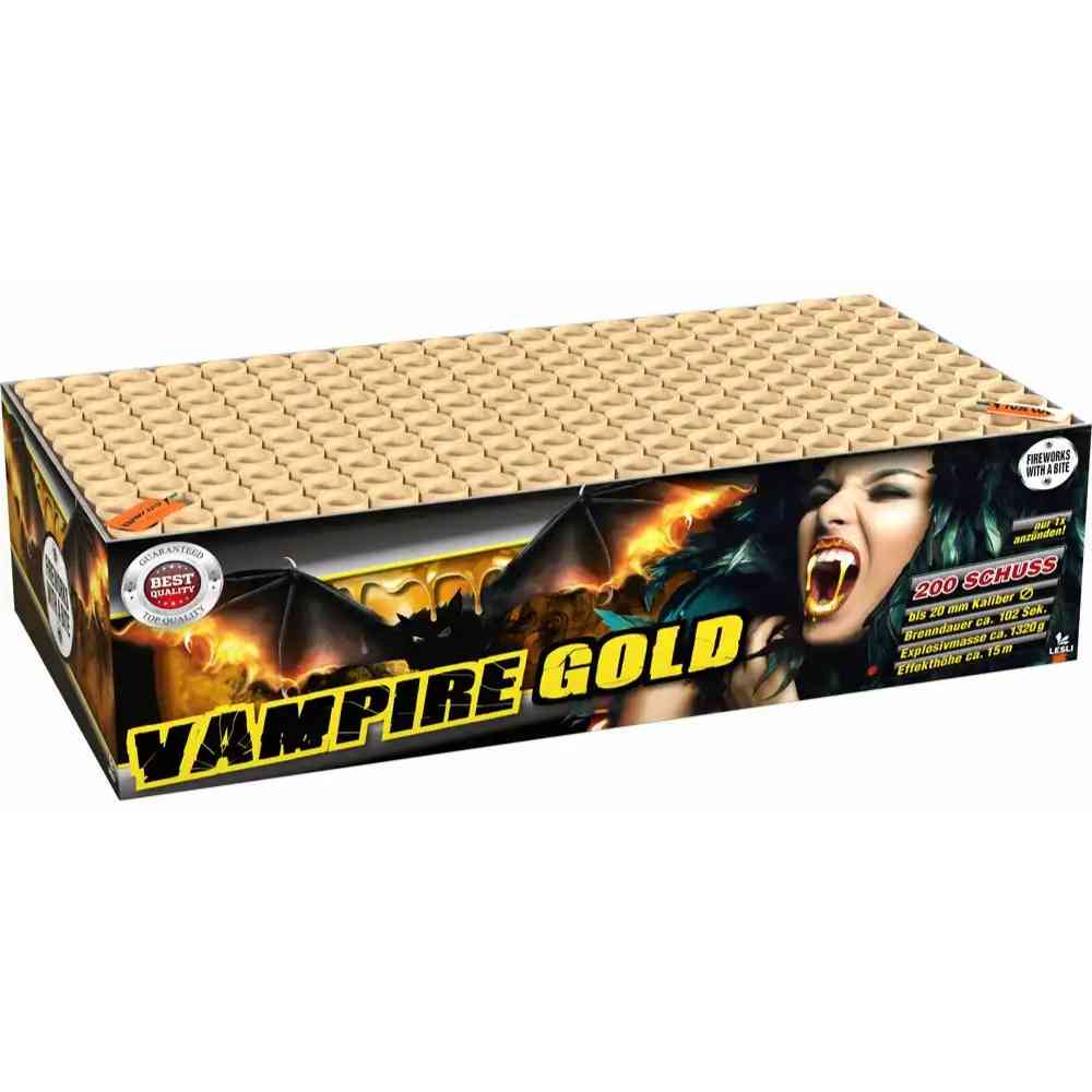 LESLI Verbundbatterie Vampire Gold 200 Schuss Kat.F2