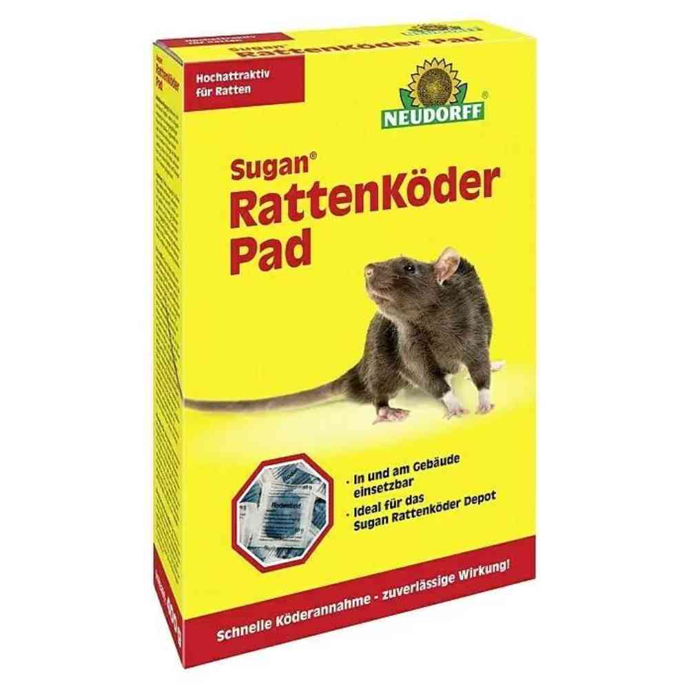 Neudorff Sugan Rattenköder Pad 400g