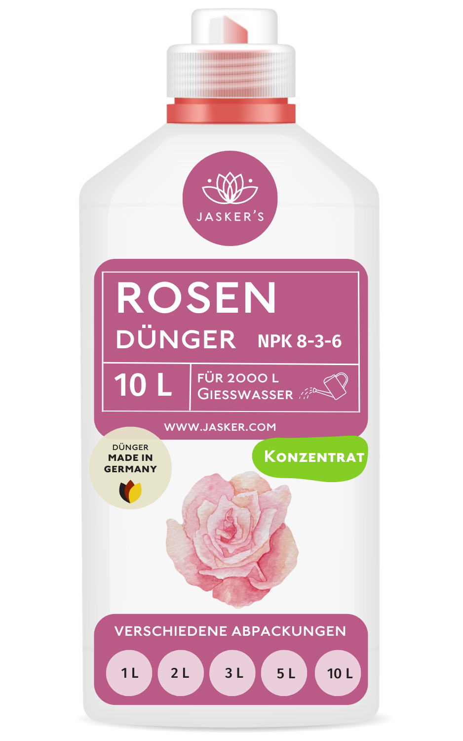 Rosendünger flüssig 10 Liter Konzentrat