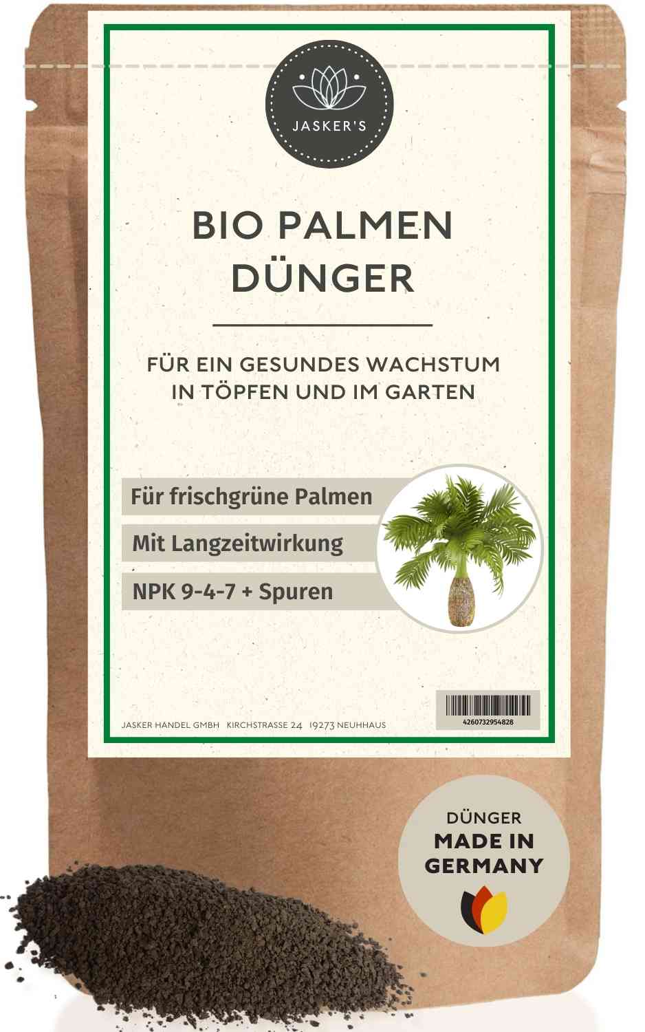 Palmen Dünger Granulat 1.5Kg - Für alle Palmen-Arten