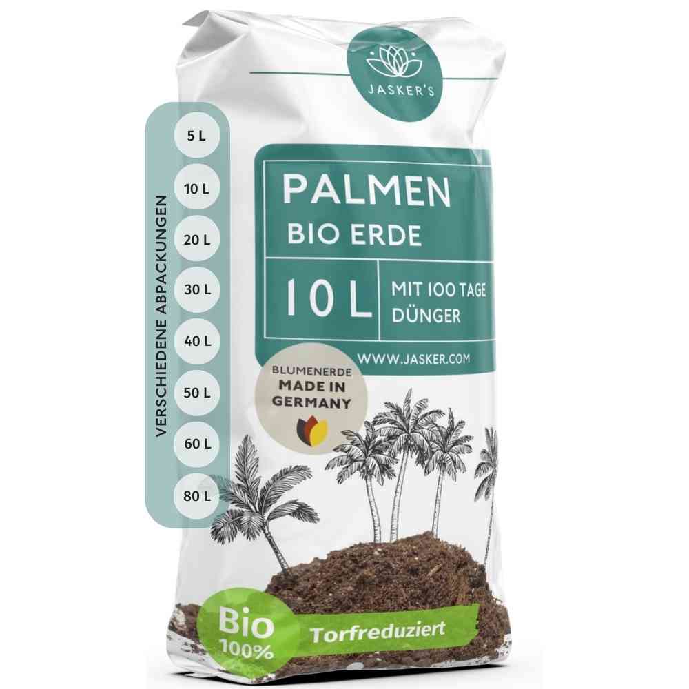 Palmenerde mit Dünger