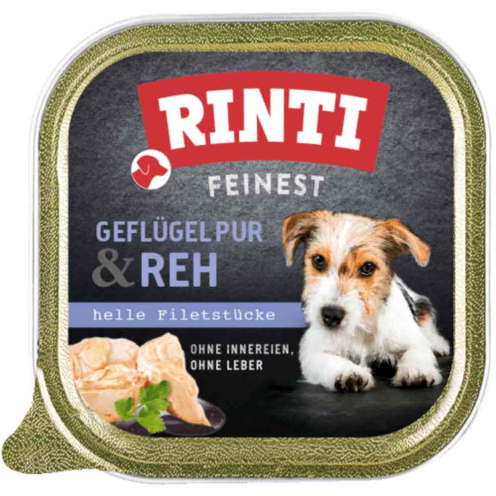 Rinti Schale Feinest Geflügel Pur & Reh 150g