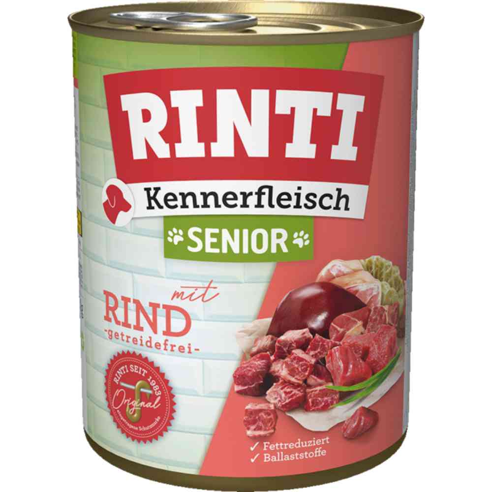 Rinti Kennerfleisch Senior Rind 800 g Dose