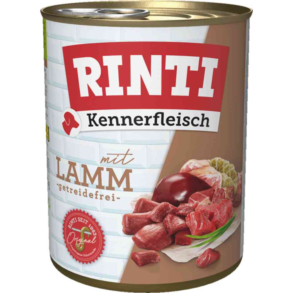 Rinti Kennerfleisch Lamm 800 g Dose