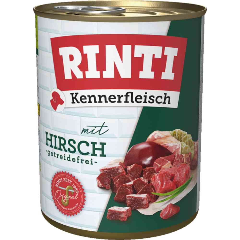 Rinti Kennerfleisch Hirsch 800 g Dose