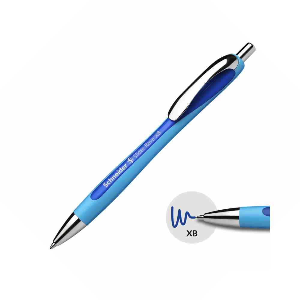 Schneider Kugelschreiber Slider Rave XB blau