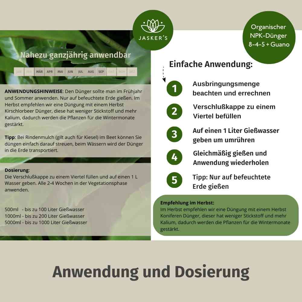 Thuja Dünger - Flüssigdünger