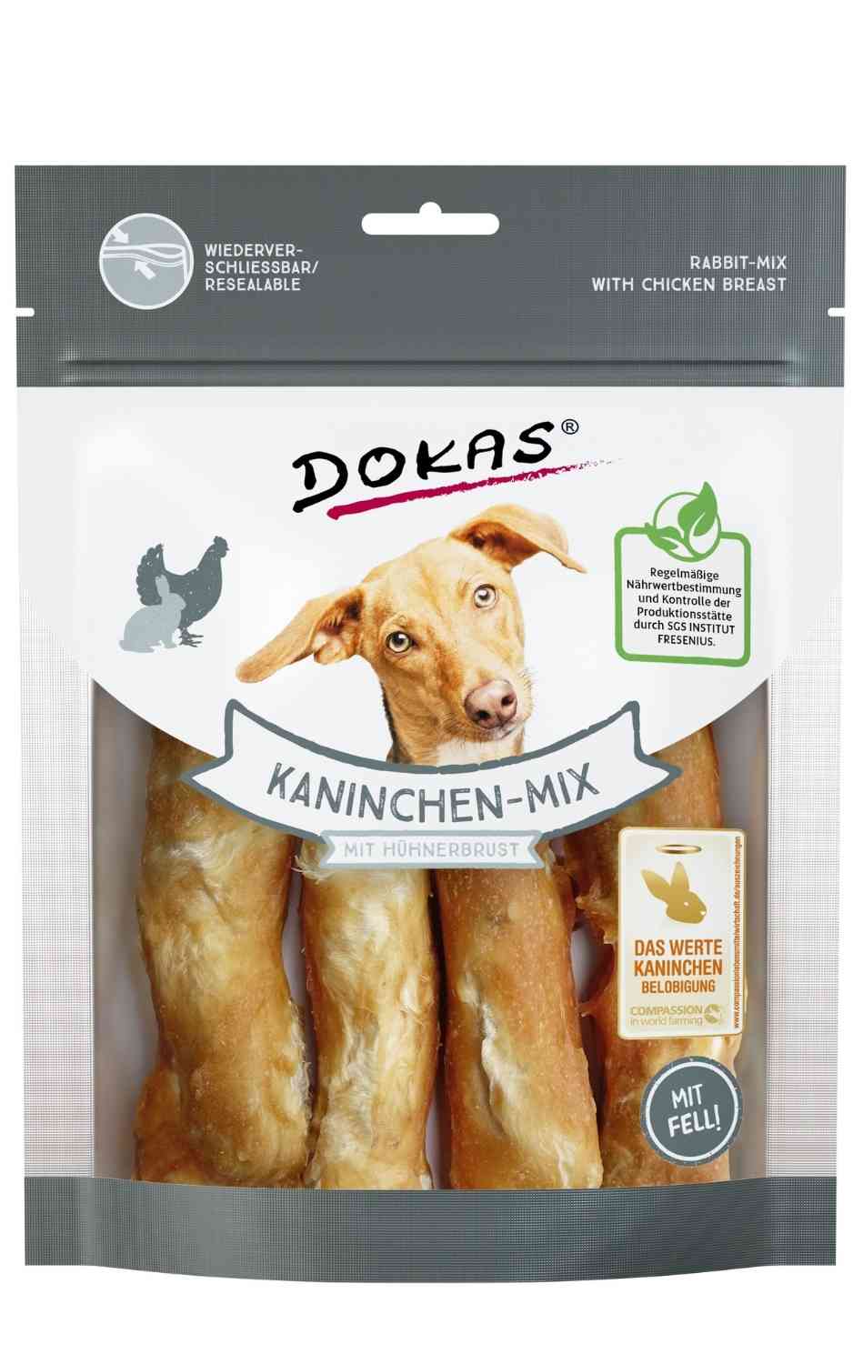 Dokas Dog Kaninchen-Mix mit Hühnerbrust