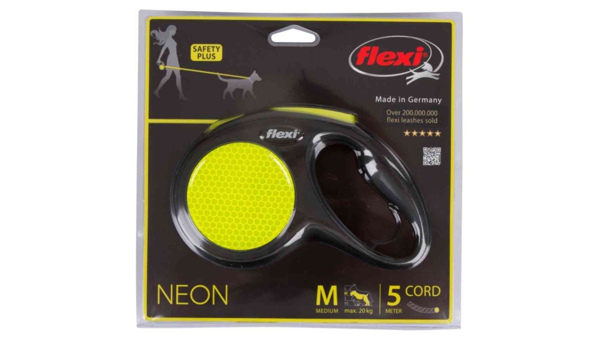 Hundeleine flexi New Neon