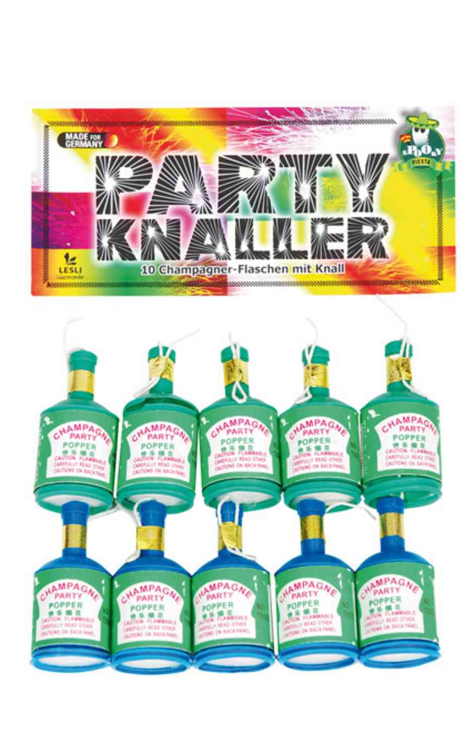 Party Knaller Champagner