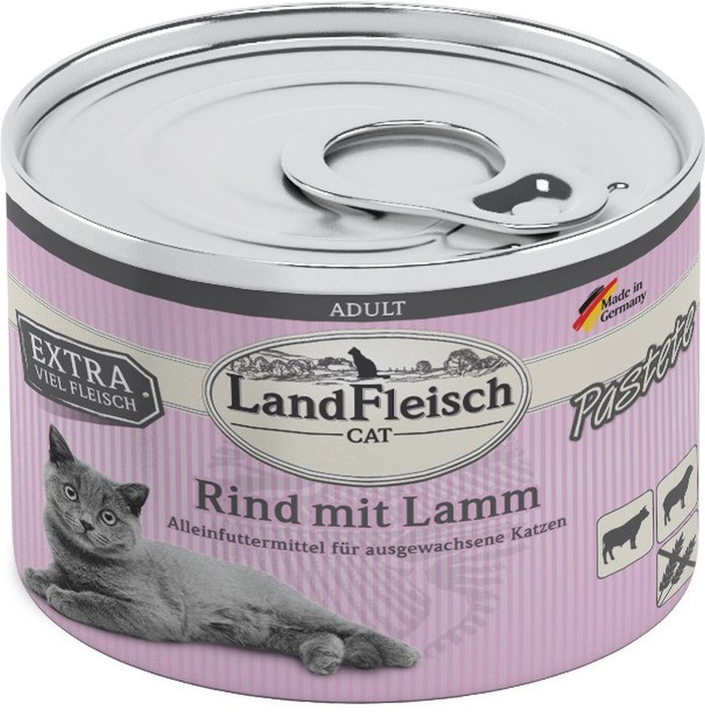 LandFleisch Cat Pastete Rind