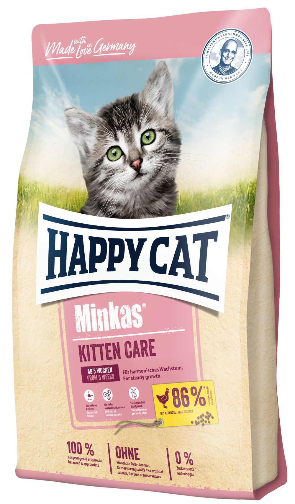 Happy Cat Minkas Kitten Katzenfutter