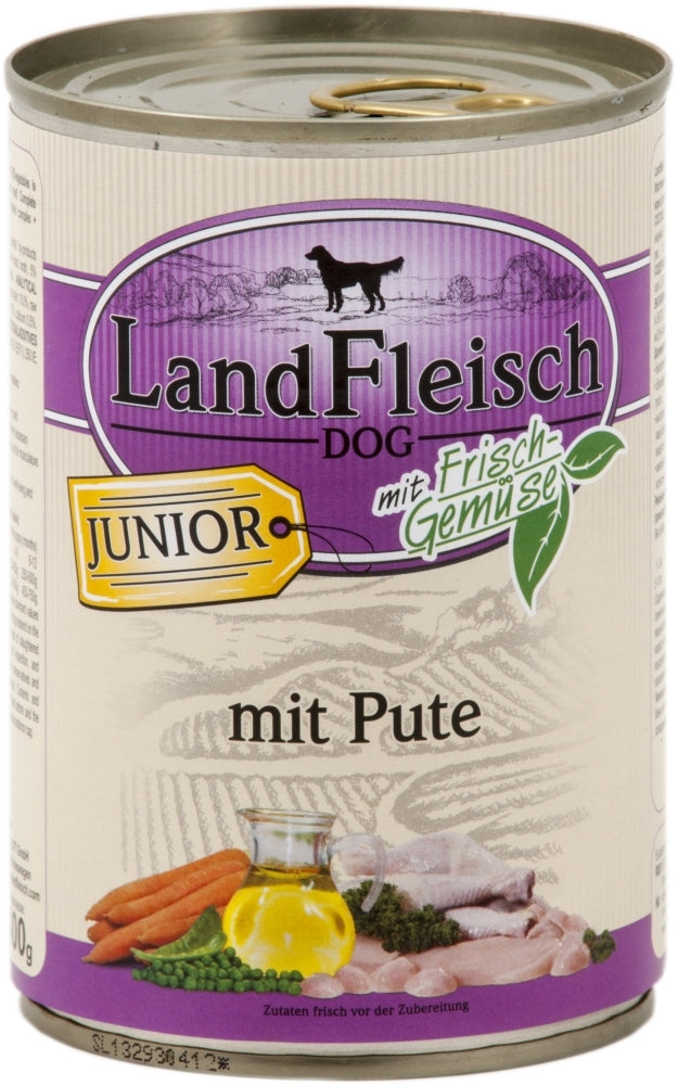 LandFleisch Dog Junior Pute