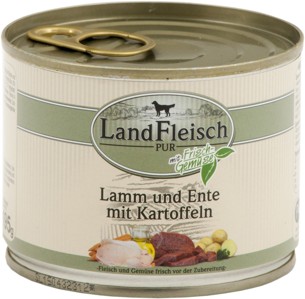Lamm Ente und Kartoffeln LandFleisch