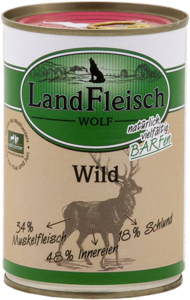 LandFleisch Wolf Sensitiv Wild 