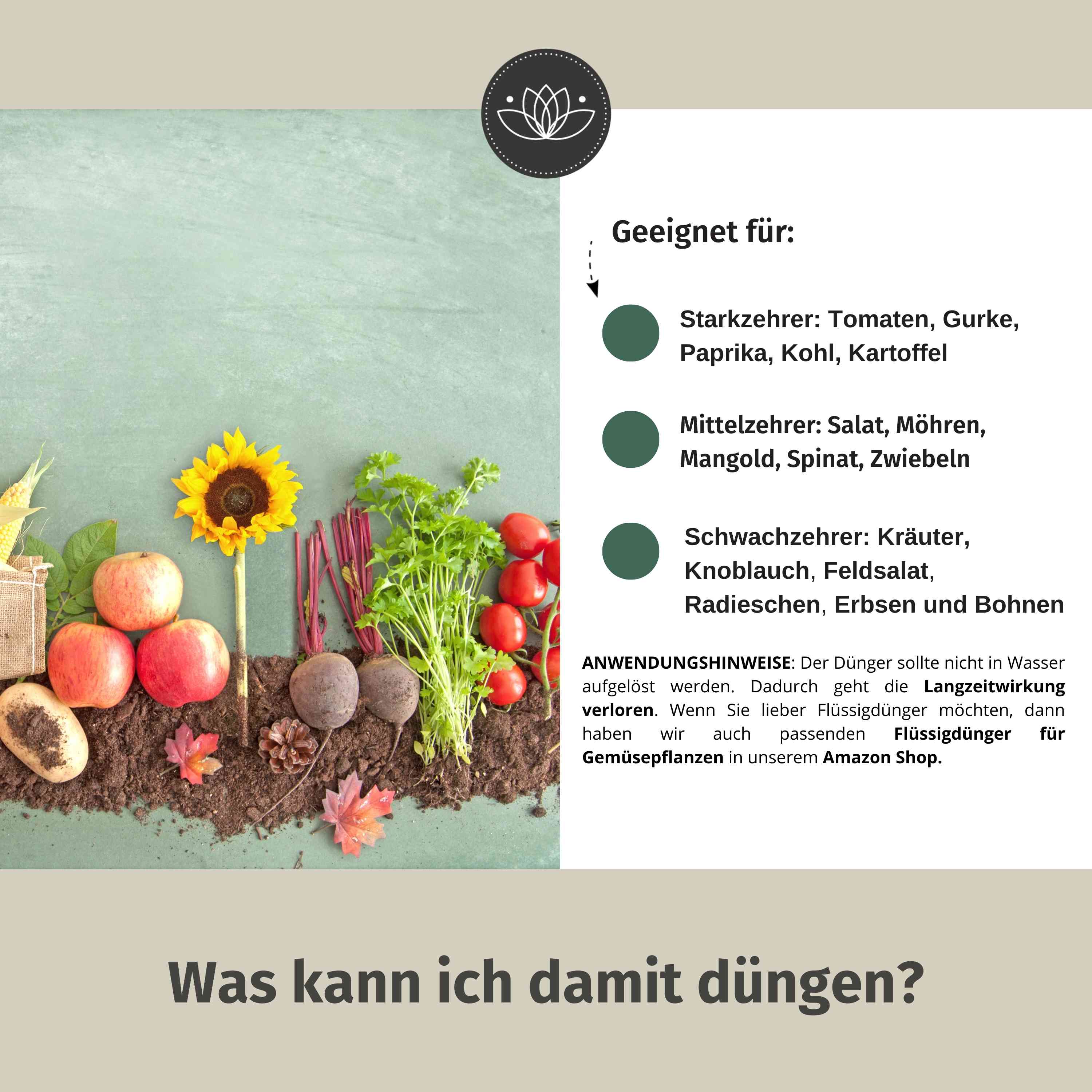 Gemüsedünger Bio Langzeit