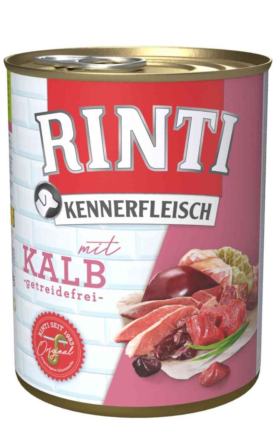 Rinti Kennerfleisch Kalb 800 g Dose