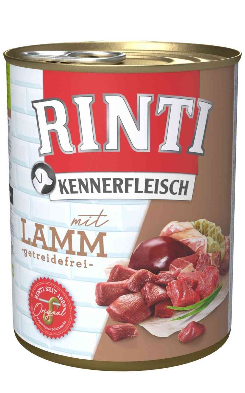 Rinti Kennerfleisch Lamm 400 g Dose
