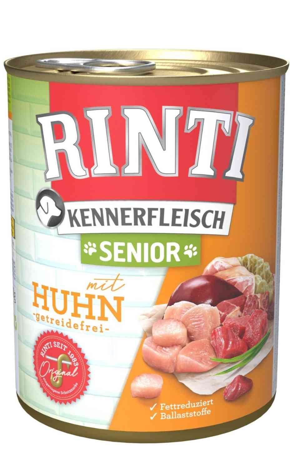 Rinti Kennerfleisch Senior Huhn 800 g Dose
