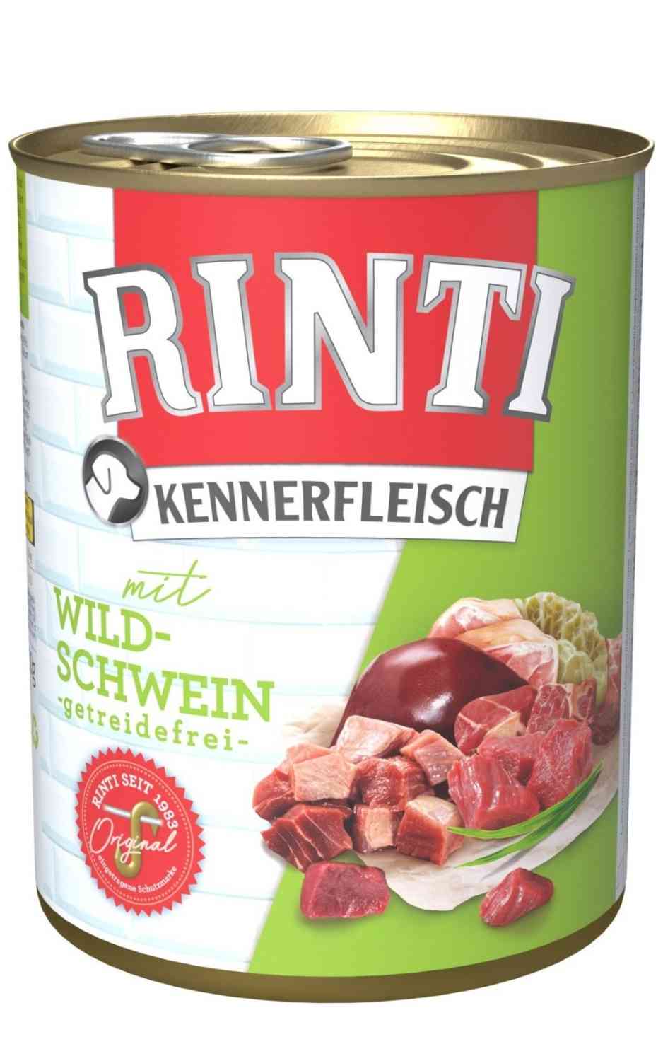 Rinti Kennerfleisch Wildschwein 800 g Dose