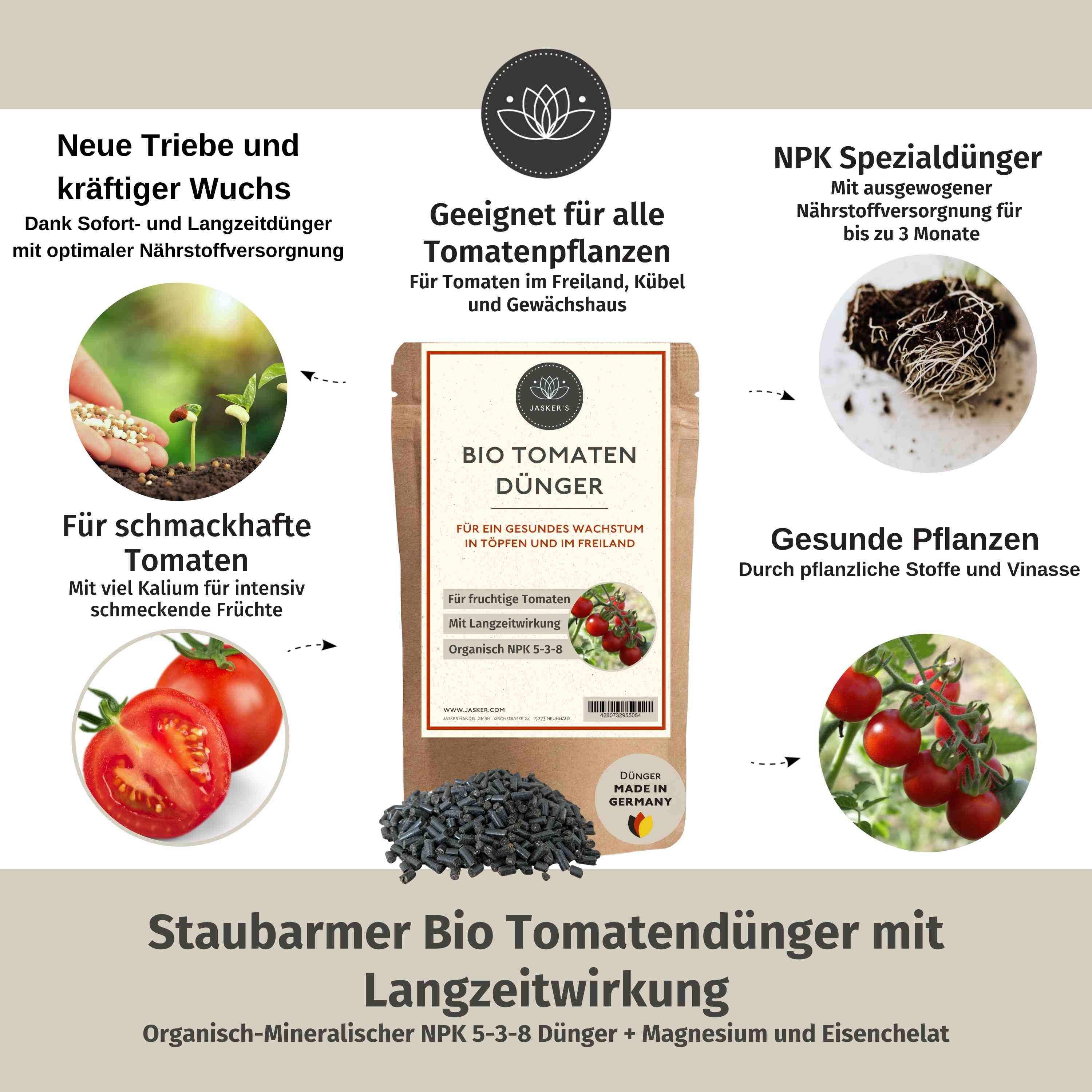 Tomatendünger Bio Langzeit